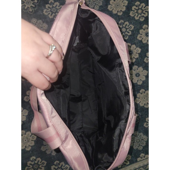 Victoria's Secret Pink‎ Quilted Tote Bag Purse Carryall Travel Gym - Picture 3 of 5